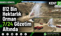 812 Bin Hektarlık Orman 7/24 Gözetim Altında
