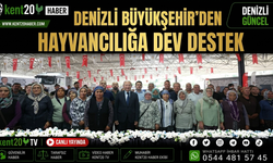 Denizli Büyükşehir’den Hayvancılığa Dev Destek