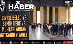 Çivril Belediye Başkanı Semih Dere ve Muhtarlardan Anıtkabir Ziyareti