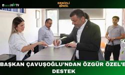 Başkan Çavuşoğlu’ndan Özgür Özel’e Destek