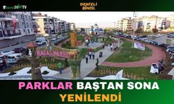 Parklar Baştan Sona  Yenilendi