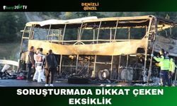 Soruşturmada Dikkat Çeken Eksiklik