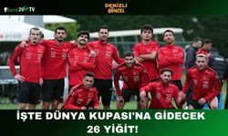 İşte Dünya Kupası'na Gidecek 26 Yiğit!