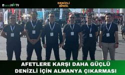Afetlere Karşı Daha Güçlü Denizli İçin Almanya Çıkarması