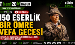 150 Eserlik Bir Ömre Vefa Gecesi