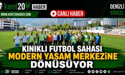 Kınıklı Futbol Sahası Modern Yaşam Alanına Dönüşüyor