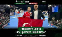 President’s Cup’ta Türk Sporcuya Büyük Başarı