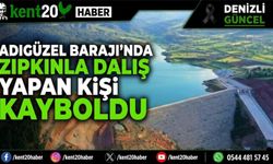Adıgüzel Barajı’nda Zıpkınla Dalış Yapan Kişi Kayboldu
