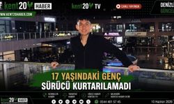 17 Yaşındaki Genç Sürücü Kurtarılamadı