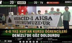 4-6 Yaş Kur’an Kursu Öğrencileri Denizli’de Göz Doldurdu