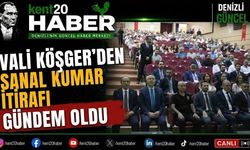 VALİ KÖŞGER’DEN SANAL KUMAR İTİRAFI GÜNDEM OLDU
