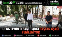 Denizli’nin Efsane Parkı Baştan Aşağı Yenileniyor