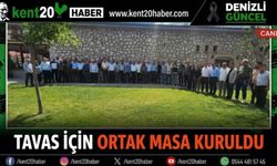 Tavas İçin Ortak Masa Kuruldu
