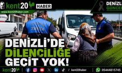 DENİZLİ’DE DİLENCİLİĞE KARŞI SIKI DENETİM