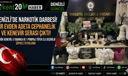 Denizli Emniyeti’nden "Uyuşturucu ve Silah" Operasyonu