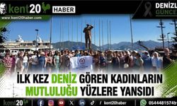 İlk Kez Deniz Gören Kadınların Mutluluğu Yüzlere Yansıdı