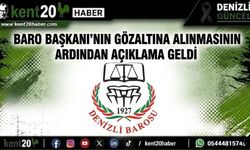 Baro Başkanı’nın Gözaltına Alınmasının Ardından Açıklama Geldi