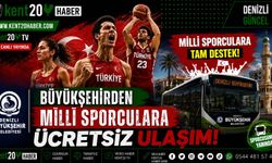 DENİZLİ’DEN MİLLİ SPORCULARA BÜYÜK DESTEK
