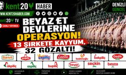 BEYAZ ET SEKTÖRÜNDE DEV OPERASYON