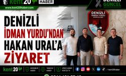 DENİZLİ İDMANYURDUN'DAN HAKAN URAL'A ZİYARET