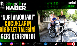 "Nuri Amcaları" Çocukların Bisiklet Talebini Geri Çevirmedi