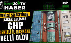 Denizli Siyasetinde Sıcak Gelişme CHP Denizli İl Başkanı Belli Oldu