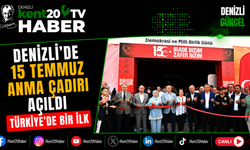 Denizli’de 15 Temmuz Anma Çadırı Açıldı Türkiye’de Bir İlk