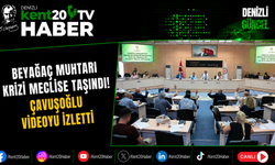 Beyağaç Muhtarı Krizi Meclise Taşındı! Çavuşoğlu Videoyu İzletti