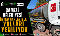 Çameli Belediyesi Öz Kaynaklarıyla Yolları Yeniliyor