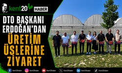 DTO Başkanı Erdoğan'dan Üretim Üslerine Ziyaret