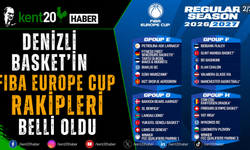 Denizli Basket'in FIBA Europe Cup Rakipleri Belli Oldu