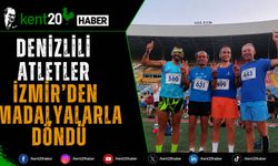 Denizlili Atletler İzmir'den Madalyalarla Döndü