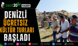 Denizli Ücretsiz Kültür Turları Başladı