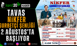 Tavas Nikfer Gurbetçi Şenliği 2 Ağustos'ta Başlıyor