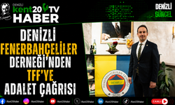 Denizli Fenerbahçeliler Derneği'nden TFF'ye Adalet Çağrısı
