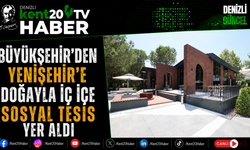 Büyükşehir'den Yenişehir'e Doğayla İç İçe Sosyal Tesis