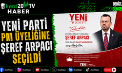 Yeni Parti PM Üyeliğine Şeref Arpacı Seçildi