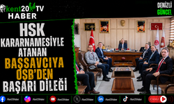 HSK Kararnamesiyle Atanan Başsavcıya OSB'den Başarı Dileği