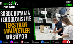 Susuz Boyama Teknolojisi ile Tekstilde Maliyetler Düşüyor