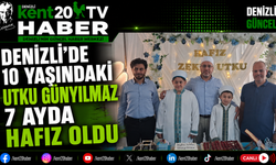 Denizli'de 10 Yaşındaki Utku Günyılmaz 7 Ayda Hafız Oldu