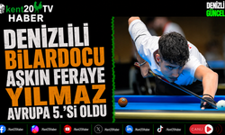 Denizlili Bilardocu Aşkın Feraye Yılmaz Avrupa 5.'si Oldu