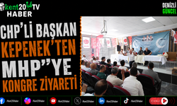 CHP'li Başkan Kepenek'ten MHP'ye Kongre Ziyareti