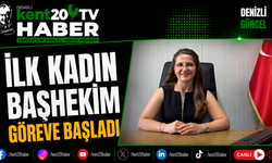 İlk Kadın Başhekim Göreve Başladı