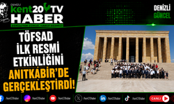 TÖFSAD İlk Resmi Etkinliğini Anıtkabir'de Gerçekleştirdi!