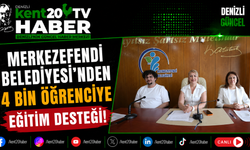 Merkezefendi Belediyesi'nden 4 Bin Öğrenciye Eğitim Desteği!