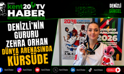 Denizli'nin Gururu Zehra Orhan Dünya Arenasında Kürsüde