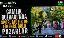 Çamlık Bulvarı'nda Spor, Müzik ve Eğlence Dolu Pazarlar