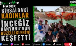 Kırsaldaki Kadınlar İnceğiz Kanyonu'nun Güzelliklerini Keşfetti