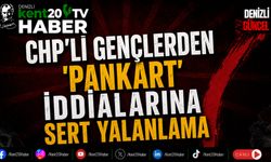 CHP'li Gençlerden 'Pankart' İddialarına Sert Yalanlama