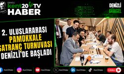 2. Uluslararası Pamukkale Satranç Turnuvası Denizli'de Başladı